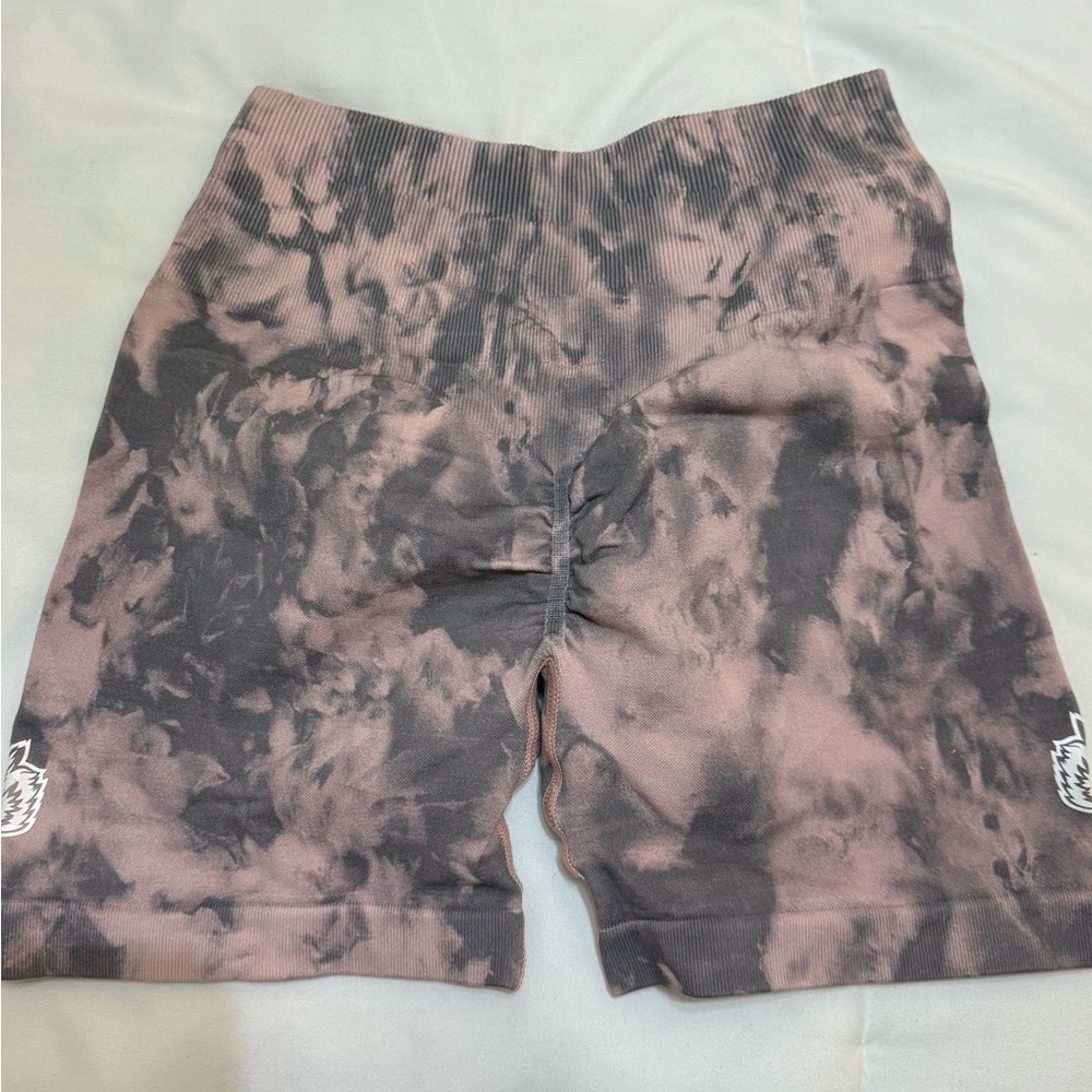 Darc Sport Pink and Black Athletic Shorts